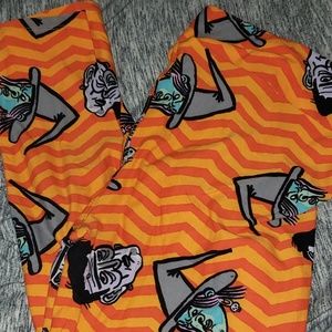 Lularoe TC2 Halloween leggings
